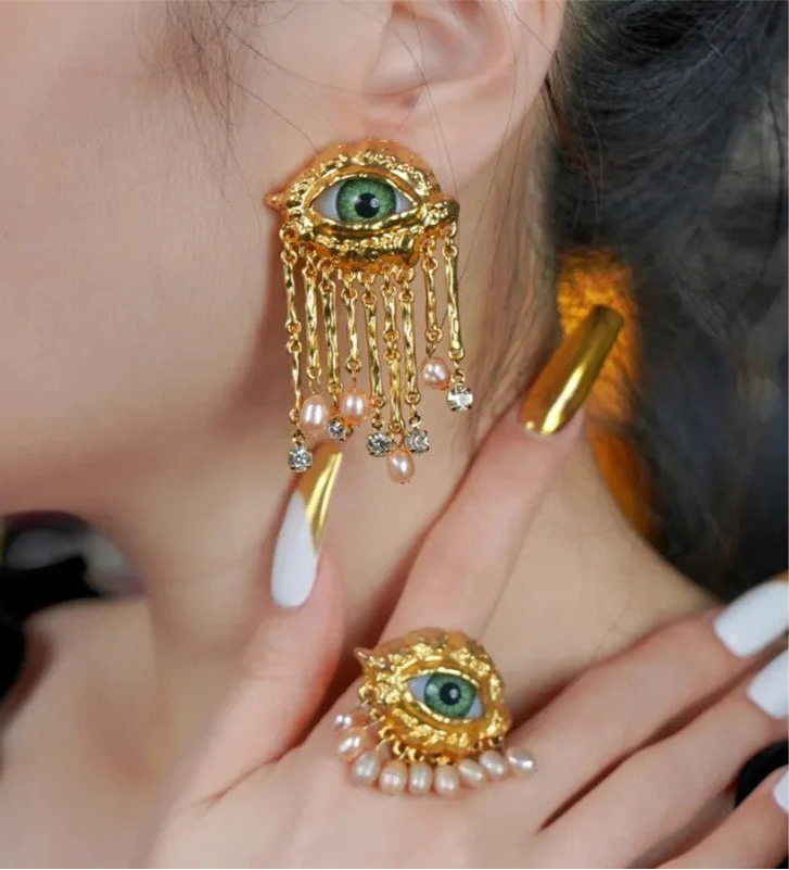 ENCHANTRESS Realistic Eye Jewels Set