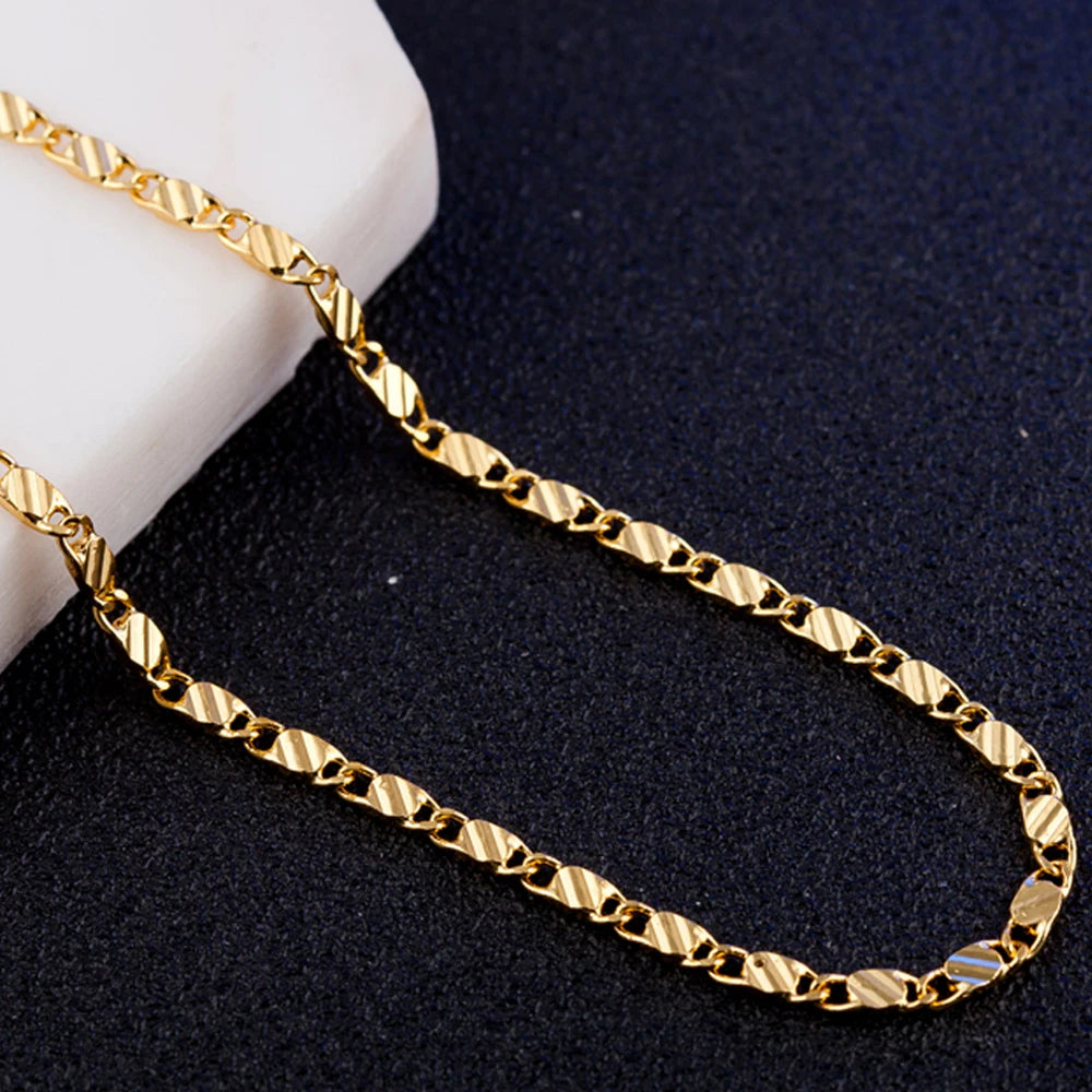 Roxy Chain 18K Gold Plated Sterling Silver