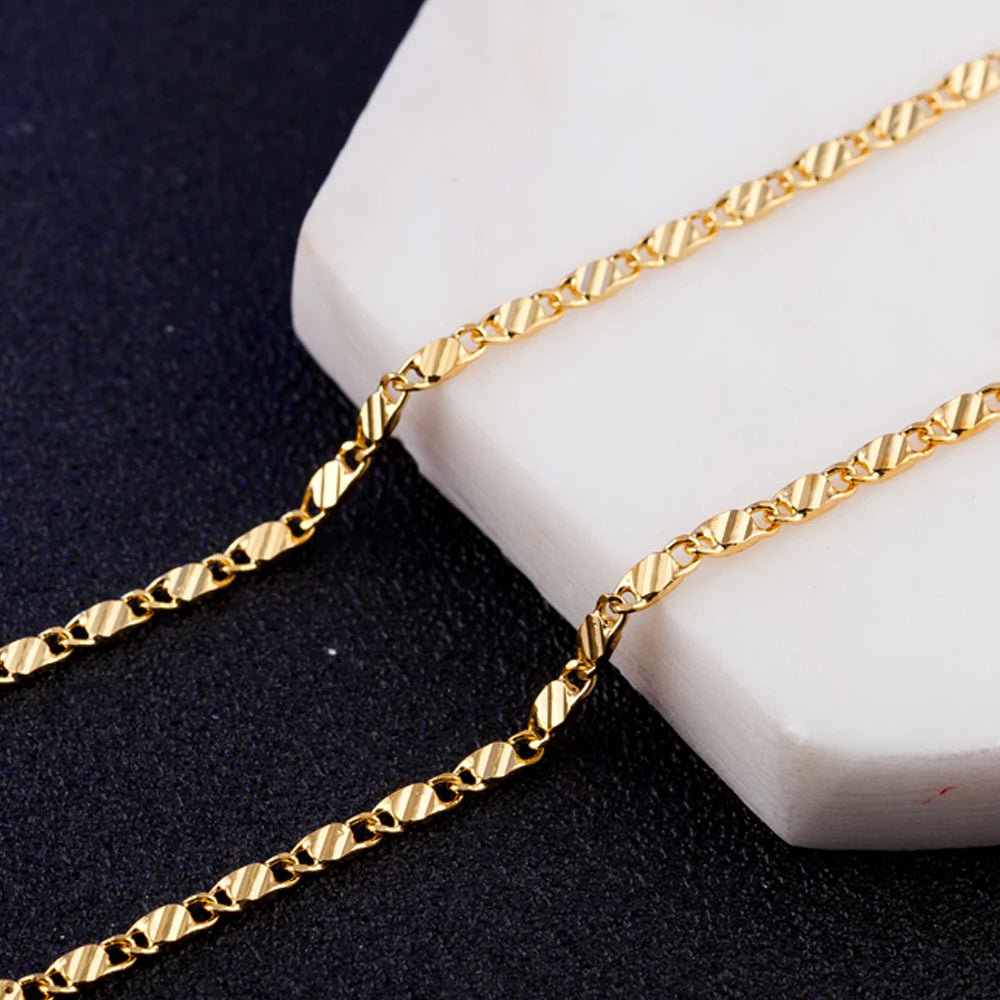 Roxy Chain 18K Gold Plated Sterling Silver