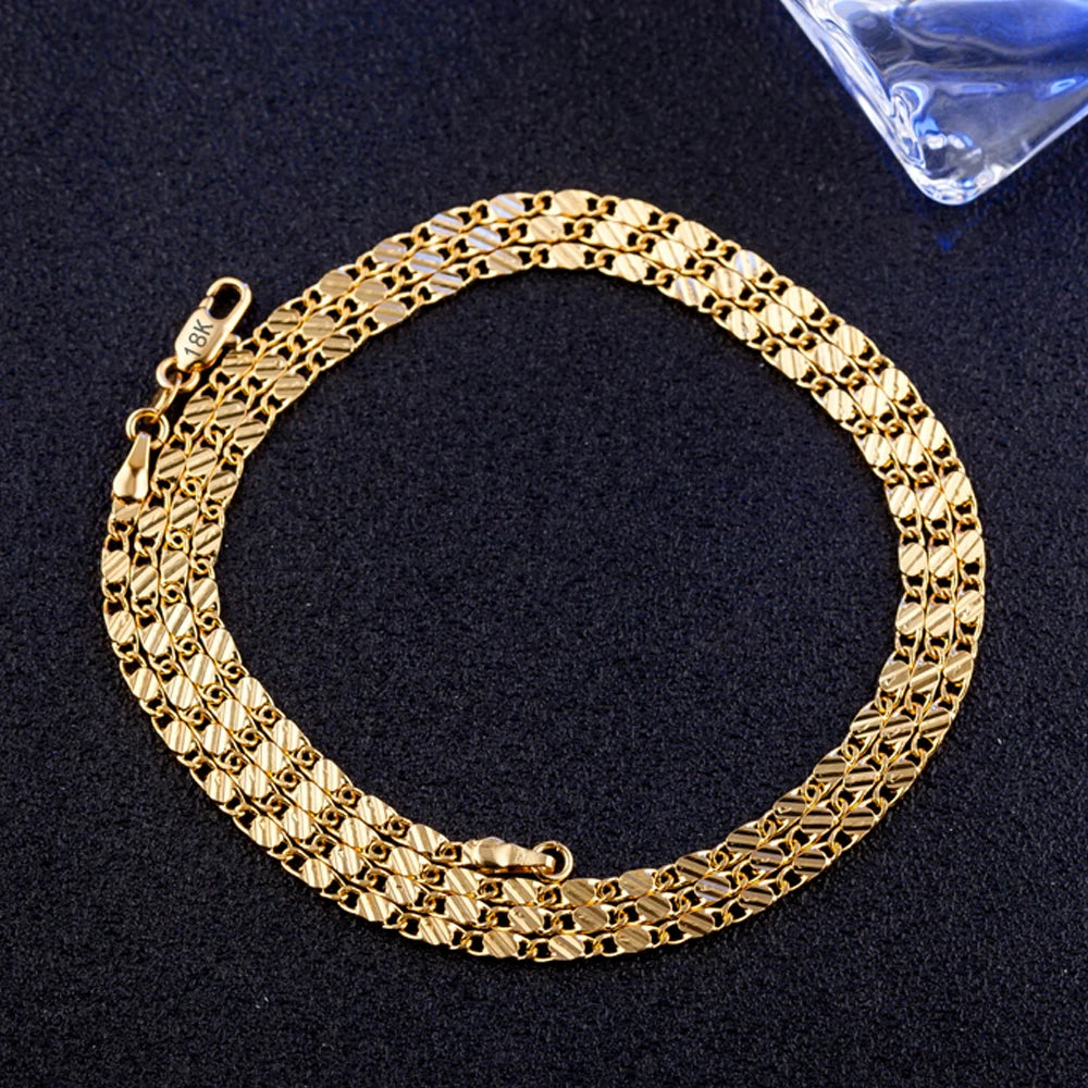 Roxy Chain 18K Gold Plated Sterling Silver