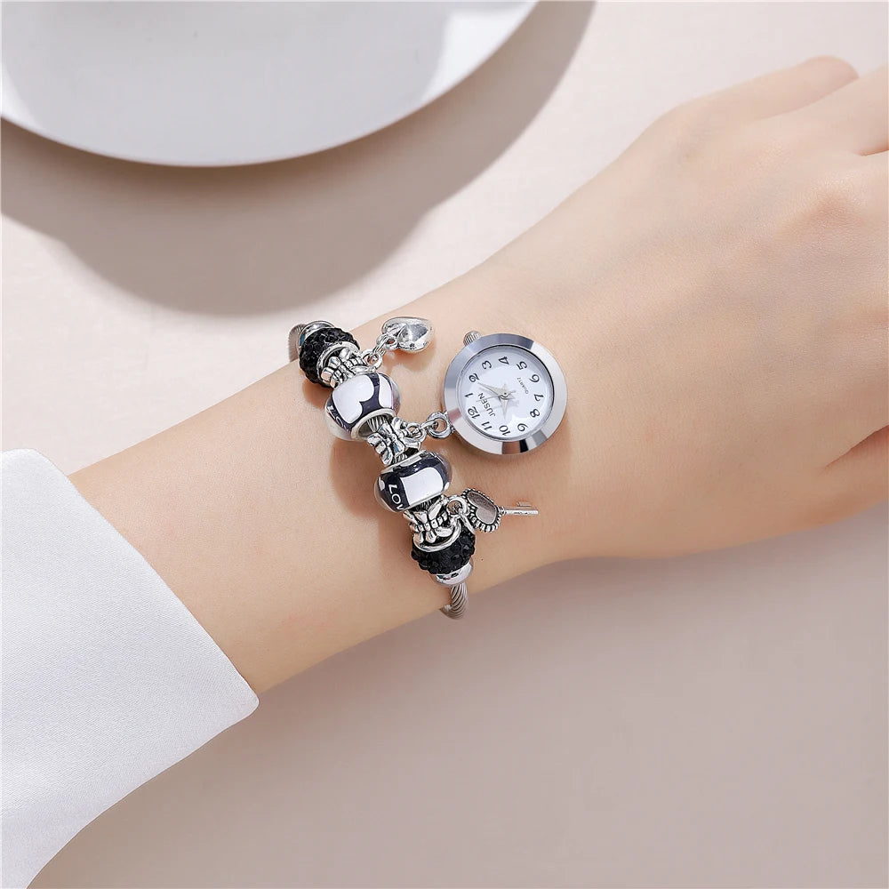 ILANA Charm Vintage Watch Bracelet