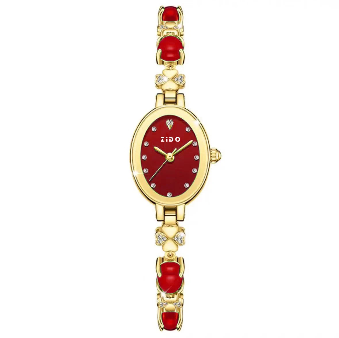 KEIKO Colorful Crystal Vintage Watch