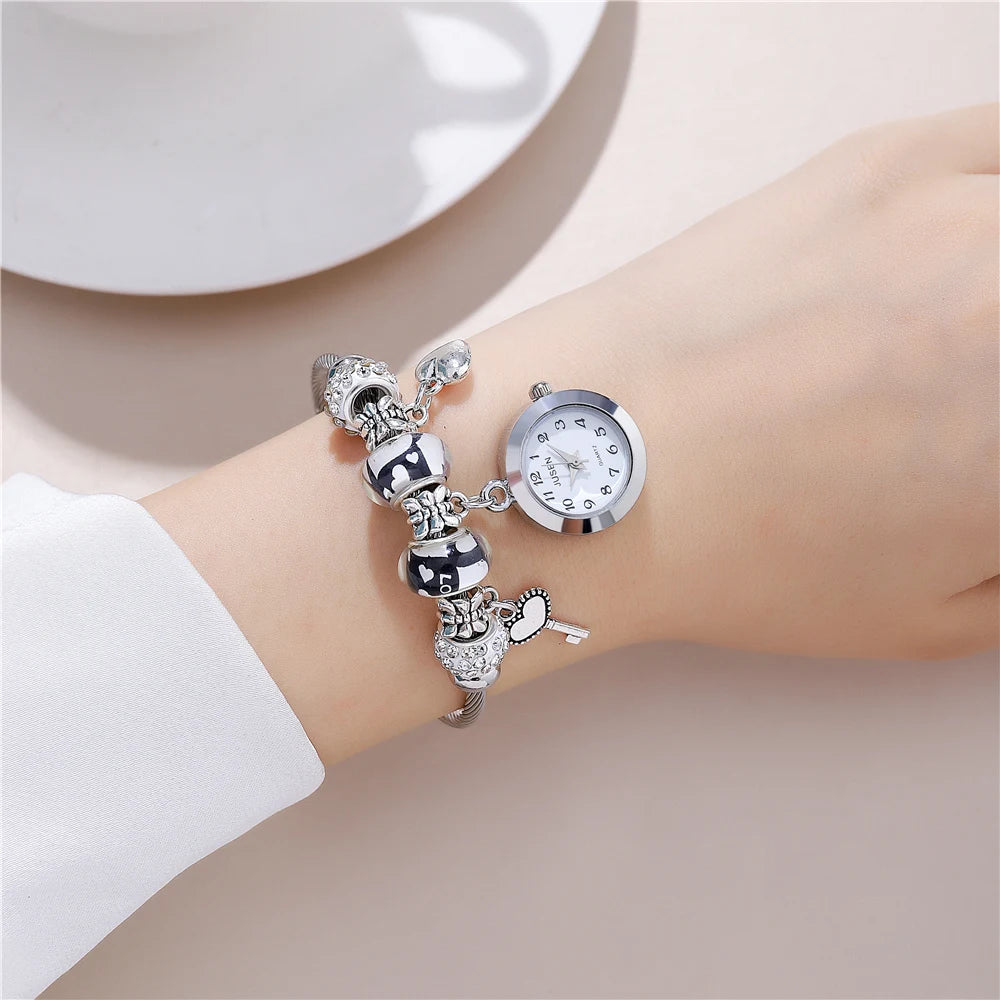 ILANA Charm Vintage Watch Bracelet