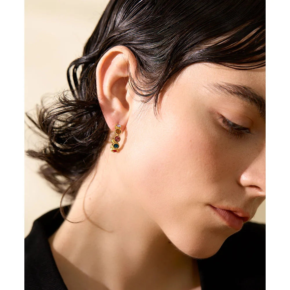 LALITA Earrings 18K Gold Coat S.STEEL