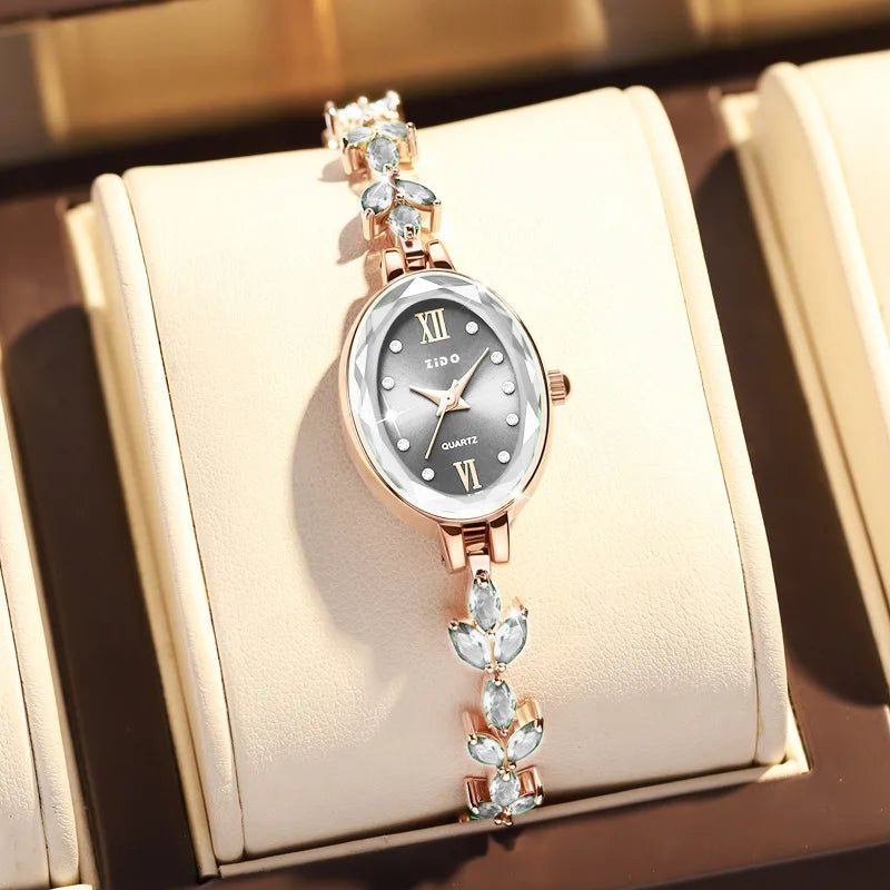 SILVIA Colorful Vintage Crystal Watch Series