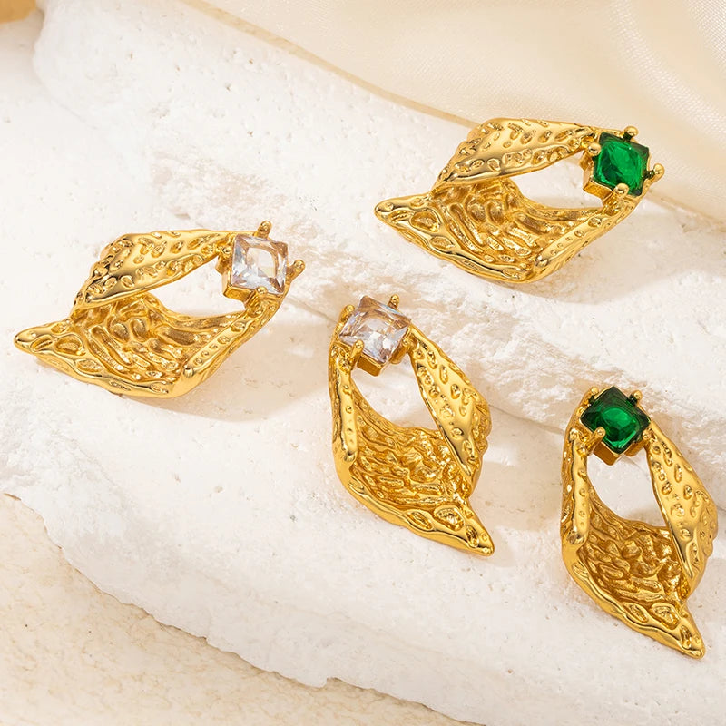 CLARA Earrings 18K Gold Plated S.Steel