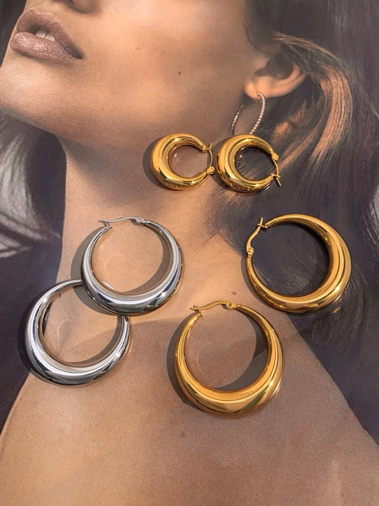 MARIA Vintage Hoop Earrings