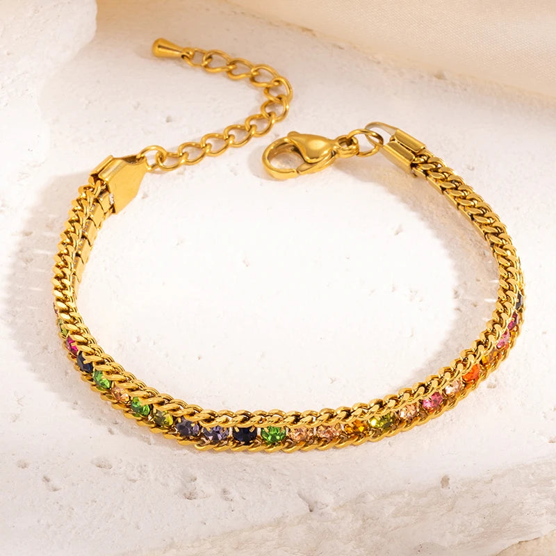 OLIVIA Bracelet 18K Gold Plated S.STEEL