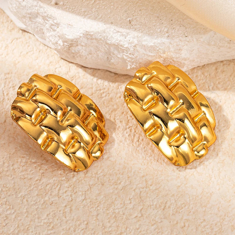 CHUNKY 18K Gold Plated Stainless Steel